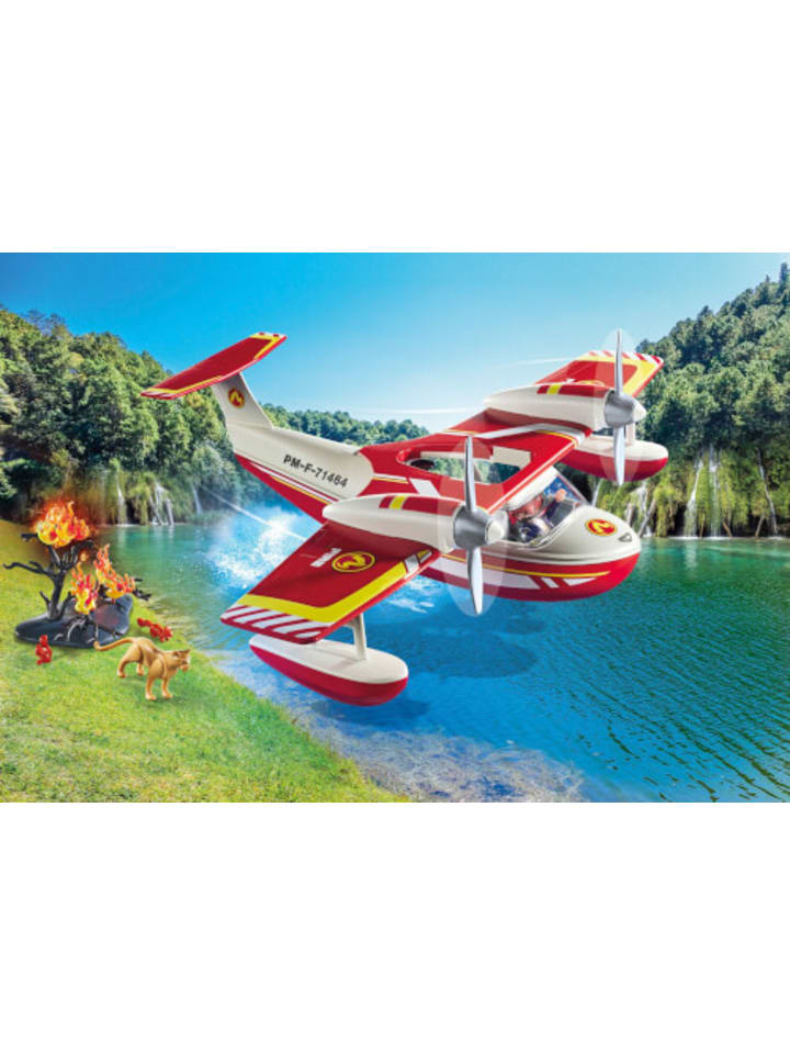 Playmobil Spielfigur Set Action Heroes Feuerwehrflugzeug mit Löschfunktion, 4-10 Jahre günstig kaufen onesize