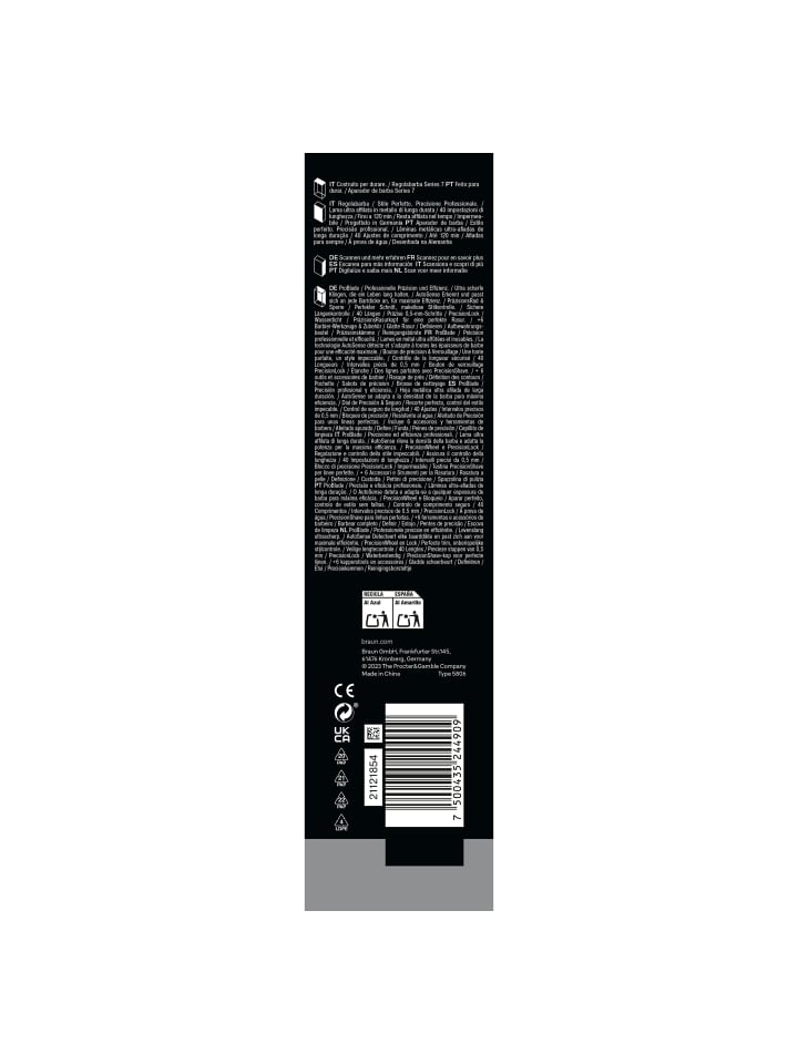 Braun Barttrimmer 