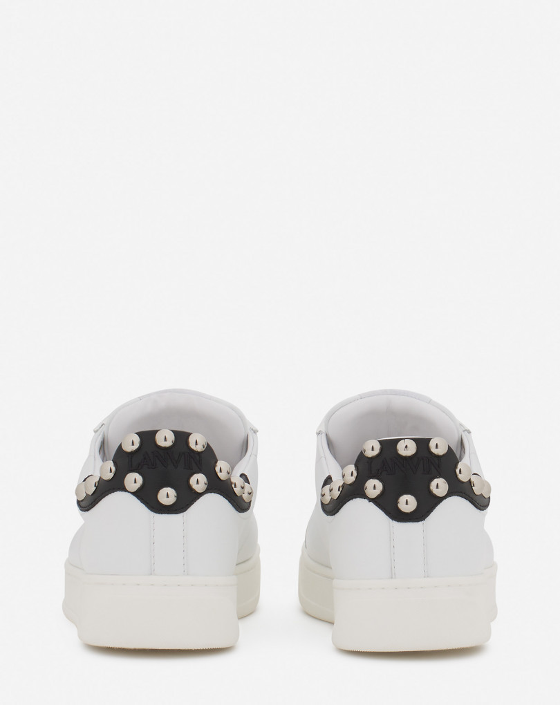 SNEAKERS DDB0 EN CUIR AVEC STUDS