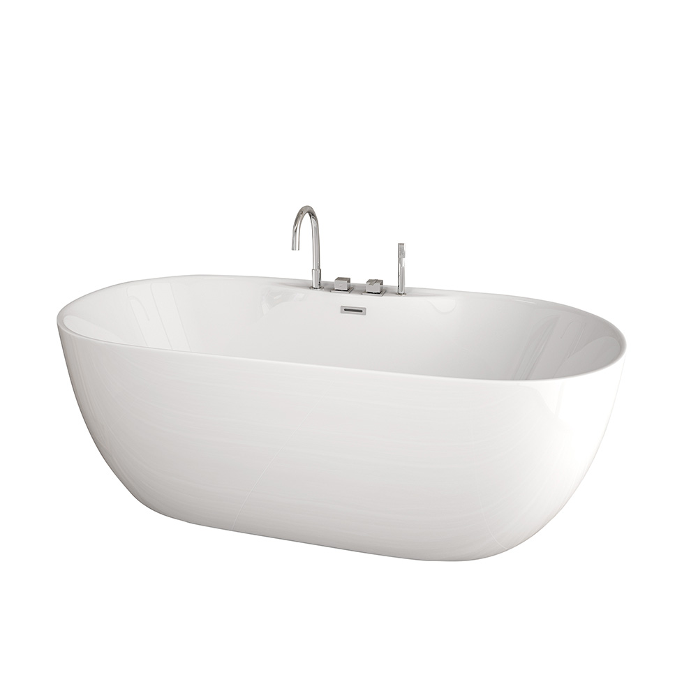 Home Deluxe Badewanne LENI mit Armatur
