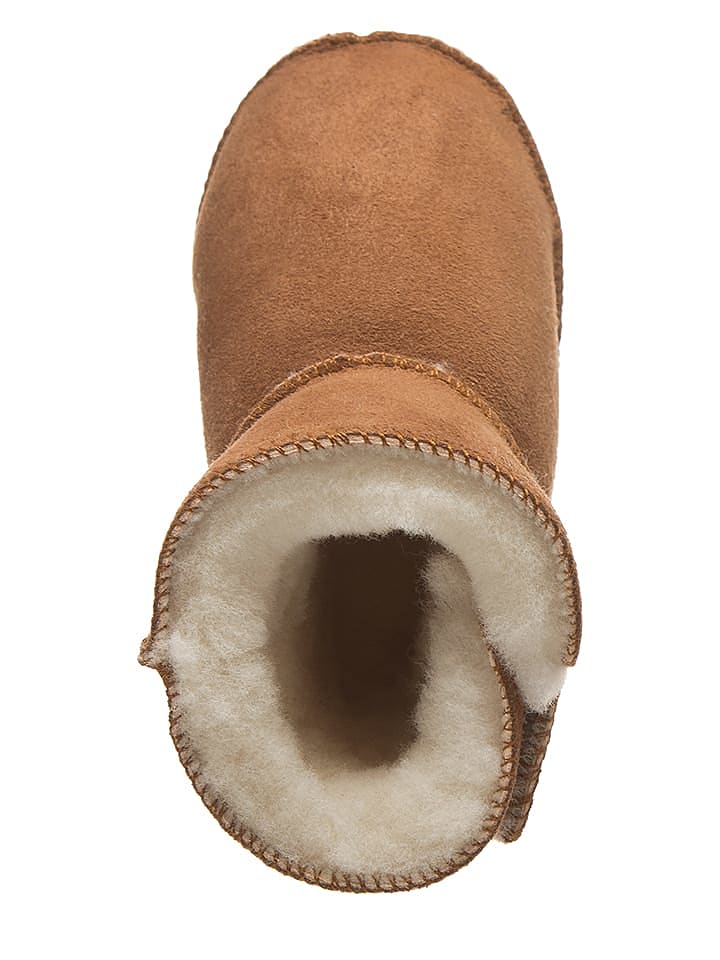 lamino Lammfellboots in Braun günstig kaufen 21/22