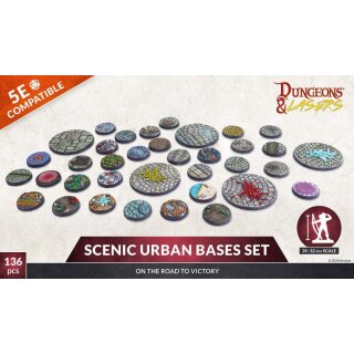 Dungeons & Lasers - Scenic Urban Bases Set