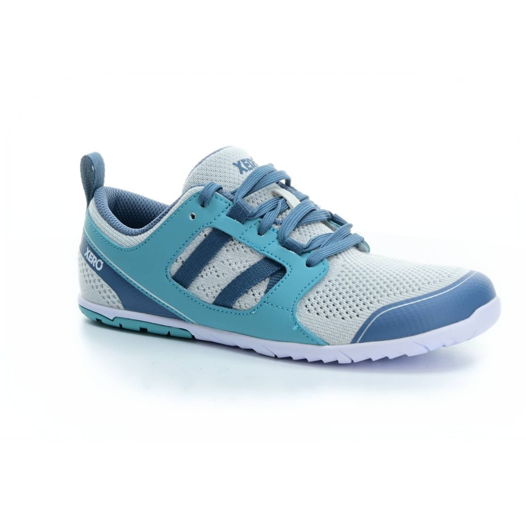 Xero Shoes Green Cloud / Porcelain Blue sportliche Barfußschuhe
