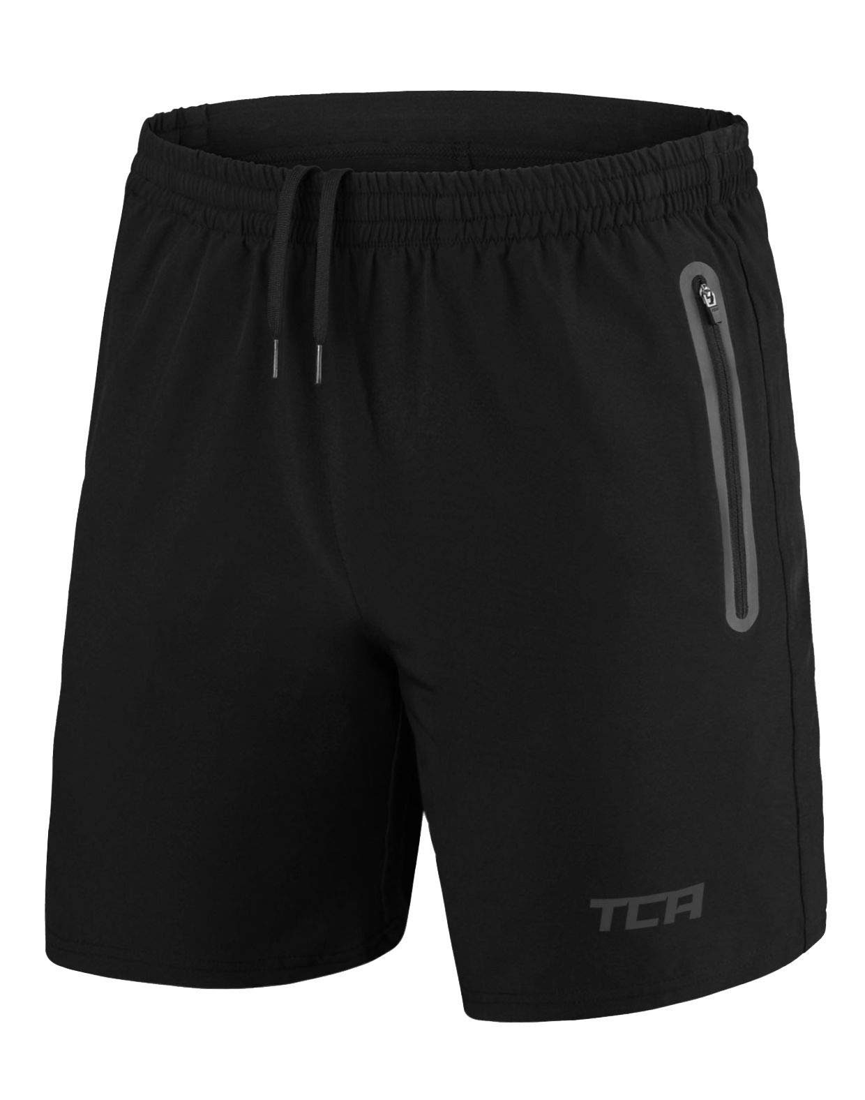 TCA Trainingsshorts TCA Herren Elite Tech Laufhose - Schwarz, M