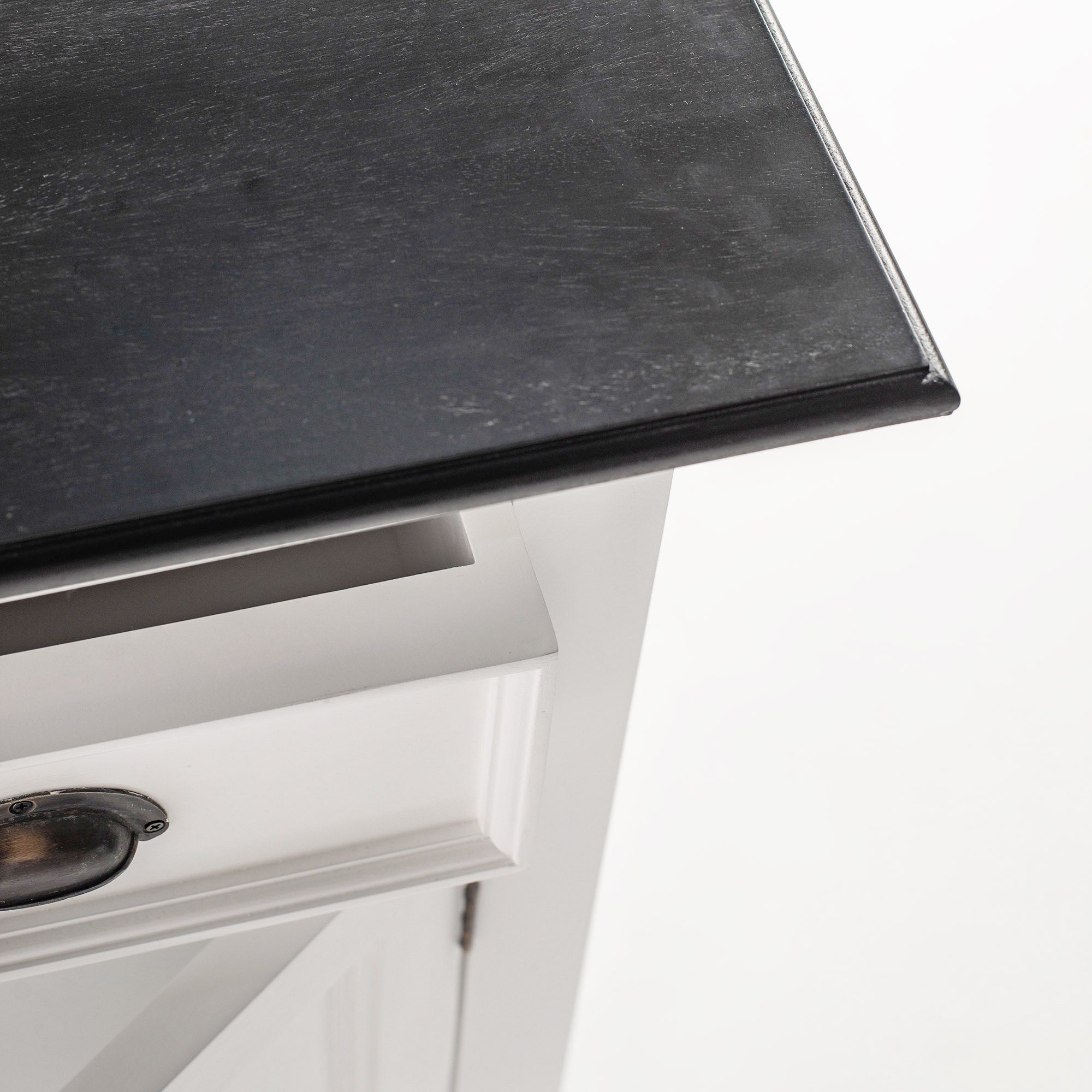 Novasolo Buffet Halifax Contrast Buffetschrank mit 4 Türen und 3 Schubladen