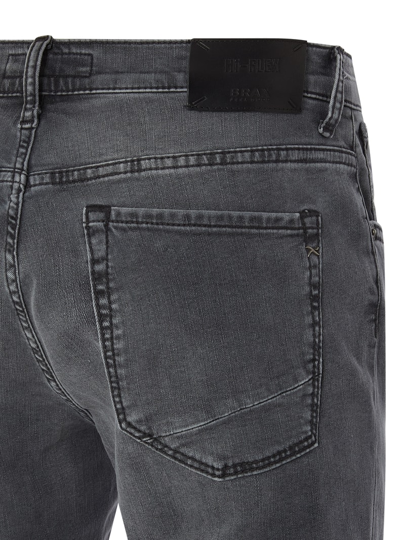 Modern Fit Jeans mit hohem Stretch-Anteil Modell 'Chuck' - 'Hi-Flex' in anthrazit