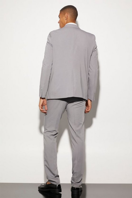 Einreihige kastige Oversize Anzugjacke