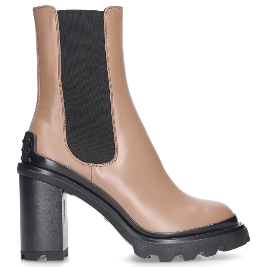 Tod's - Damenschuhe PENSANTE 90 Kalbsleder - braun