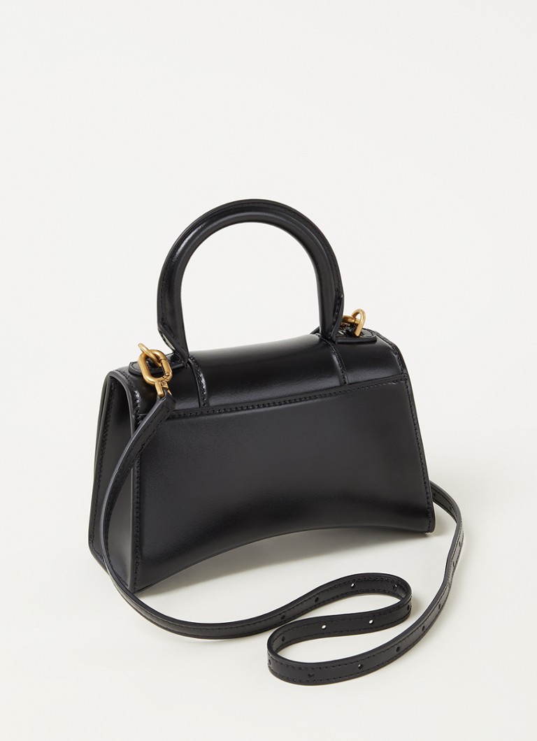 Balenciaga Hourglass XS -käsilaukku vasikannahkaa