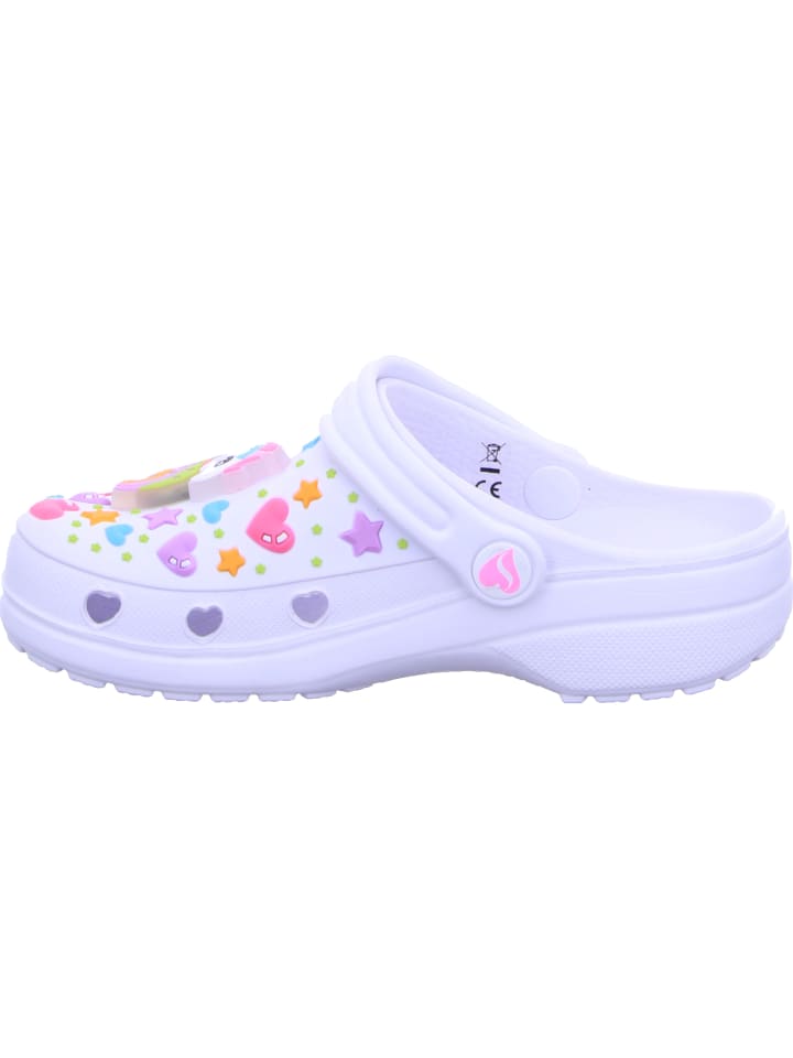 Skechers Pantolette in weiß günstig kaufen