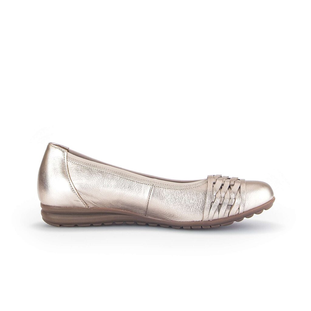 Gabor comfort Eleganter Ballerina gold