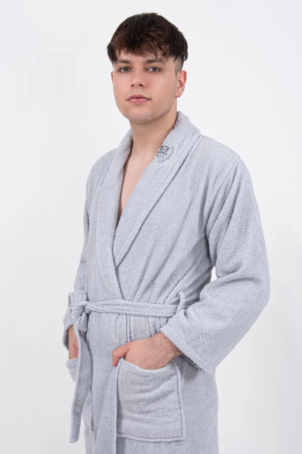 Güvenal  Bonny Cotton Ultrasoft Bademantel | Bestickter Bademantel| Geschenk-Bademantel
