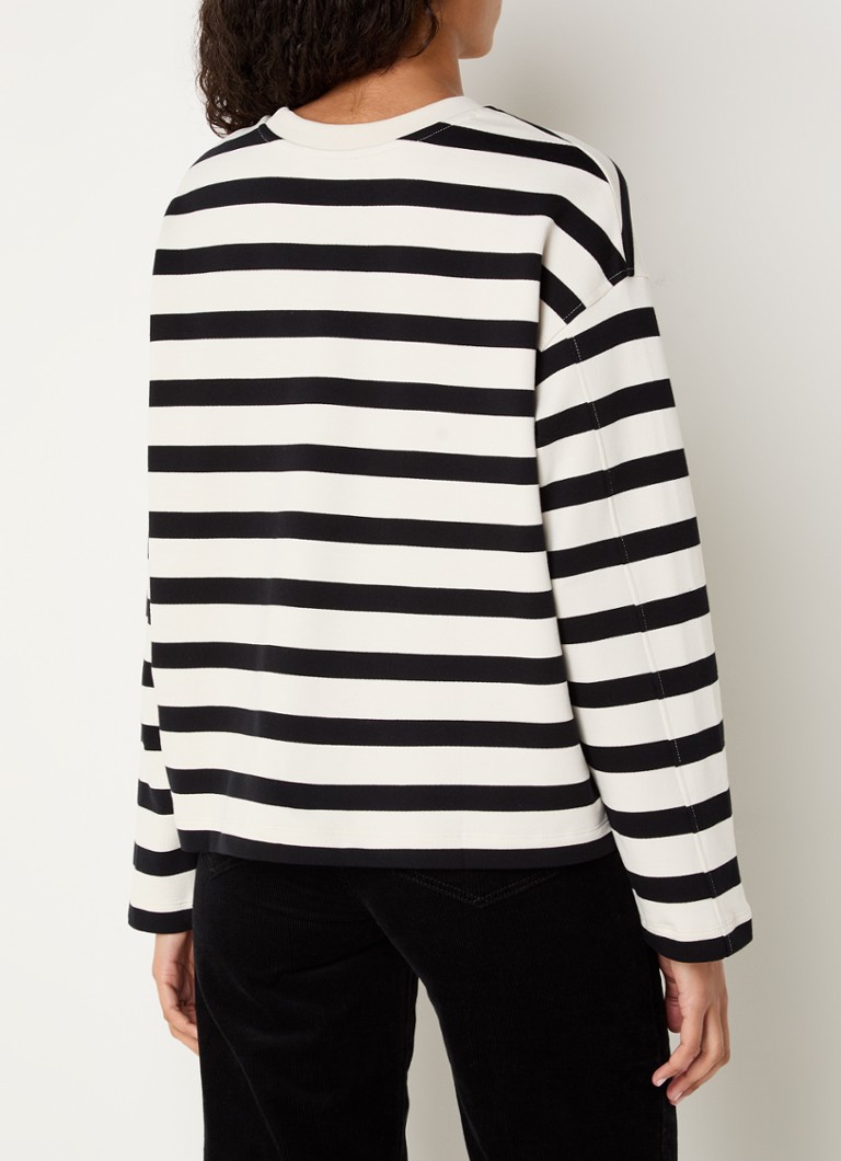 ARMEDANGELS  Frankaa Maarlen sweater van biologisch katoen met streepprint