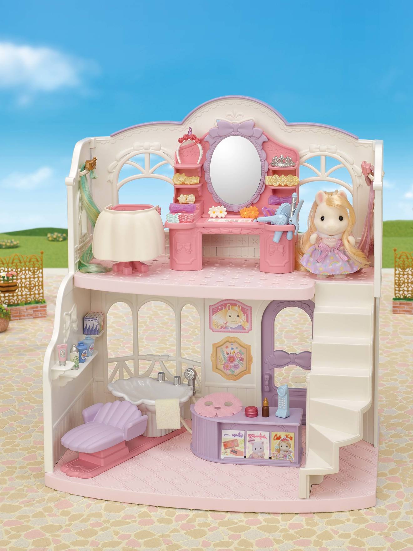 Sylvanian Pony-Friseursalon SYLVANIAN FAMILIES - mehrfarbig