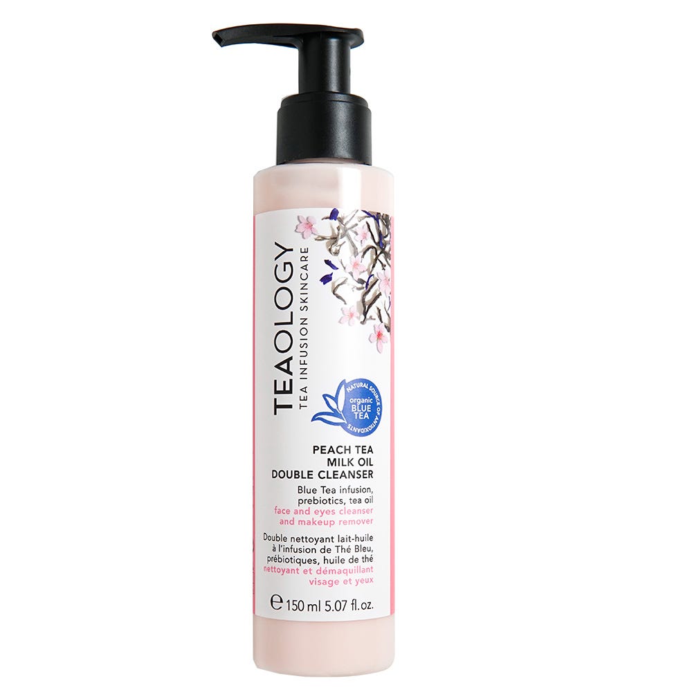 Teaology Peach Tea Milk-to-Oil Double Cleanser 150 ml