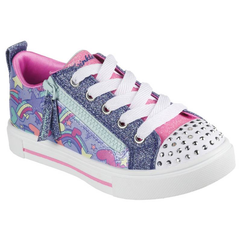Skechers TWINKLE SPARKS RAINBOW SHINES Sneaker Mdchen
