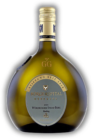 Bürgerspital zum Heiligen Geist, Würzburger Stein-Berg, Riesling, Qualitätswein VDP. Grosse Lage GG, trocken, 2021, Franken  Bürgerspital zum Heiligen Geist, Würzburger Stein-Berg, Riesling, Qualitätswein VDP. Grosse Lage GG, trocken, 2021, Franken