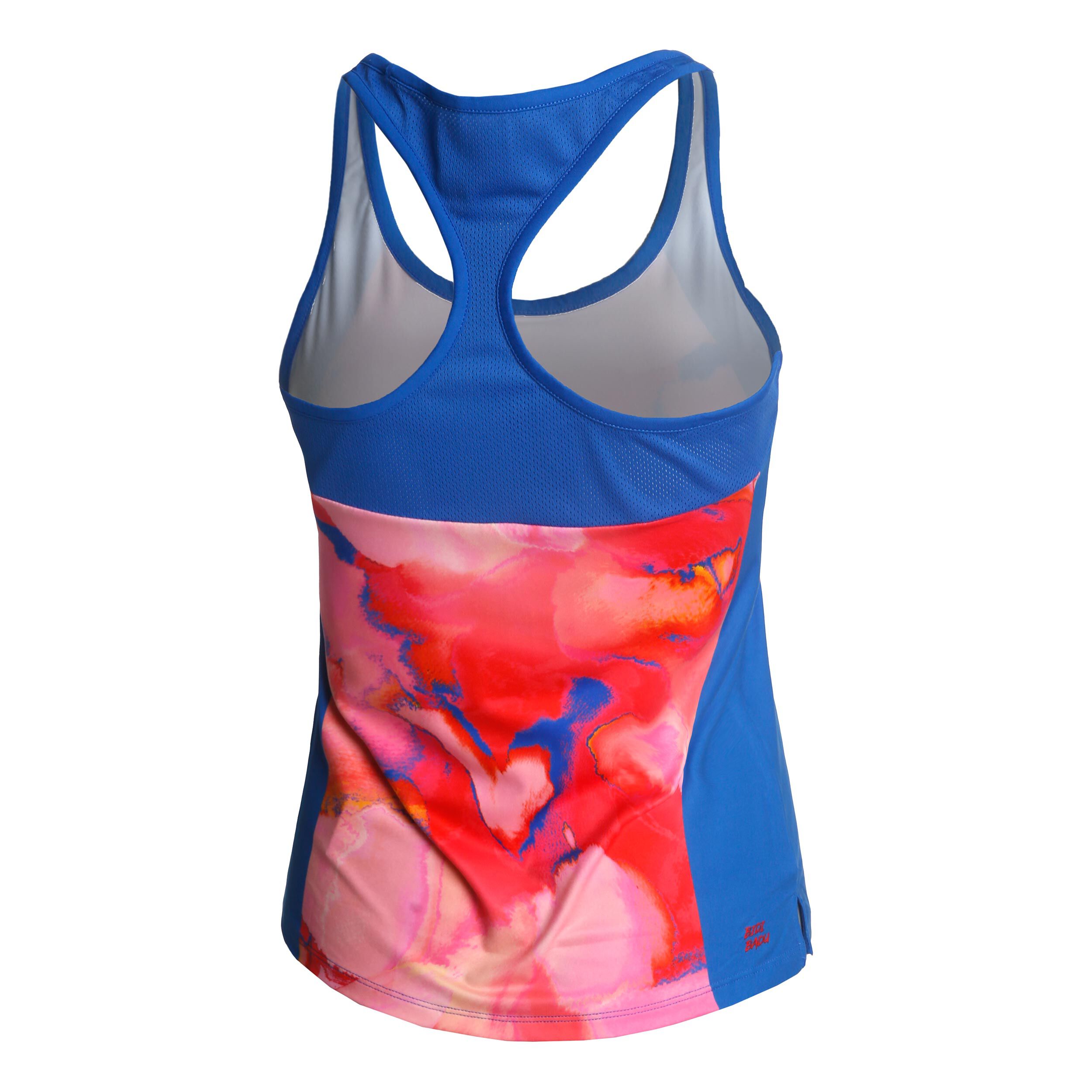 Jua Tech Tank-Top Damen - Blau, Mehrfarbig