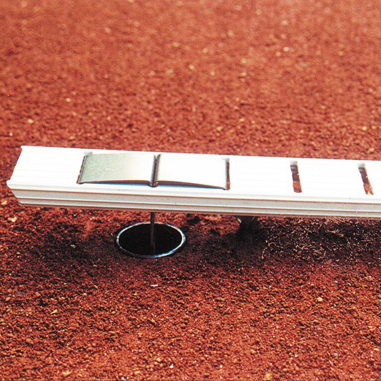 Ideala I 4 Cm Breit, Mit Bodenanker In L-Form Bodenanker - Silber