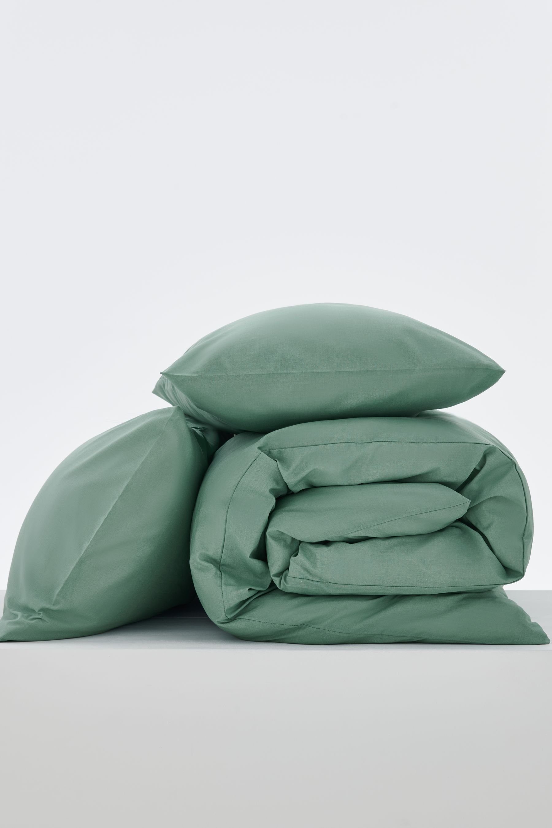 Bett-Set, Pflegeleichte Bettwäsche aus Poly-Baumwolle, Next, Bezug: Polyester (recycelt), Baumwolle