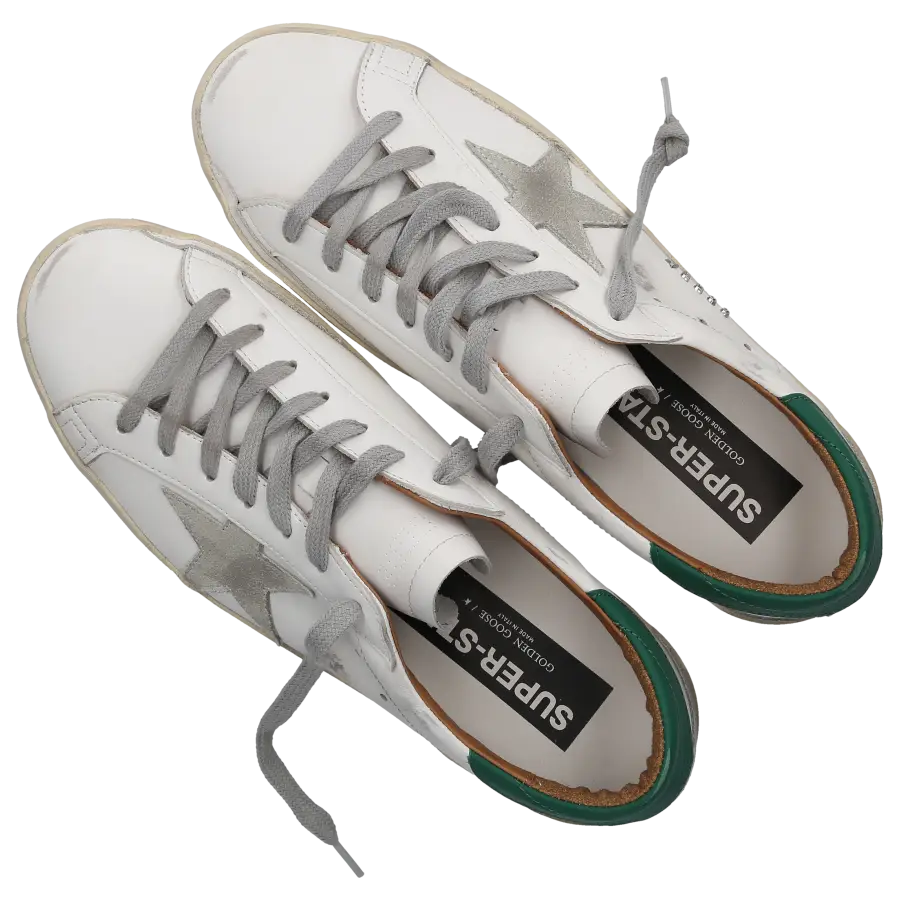 Golden Goose - Sneaker low SUPER-STAR Kalbsleder - weiß