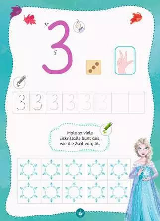 Disney Die Eiskönigin 2 Mein Vorschulblock: Zählen und Rechnen