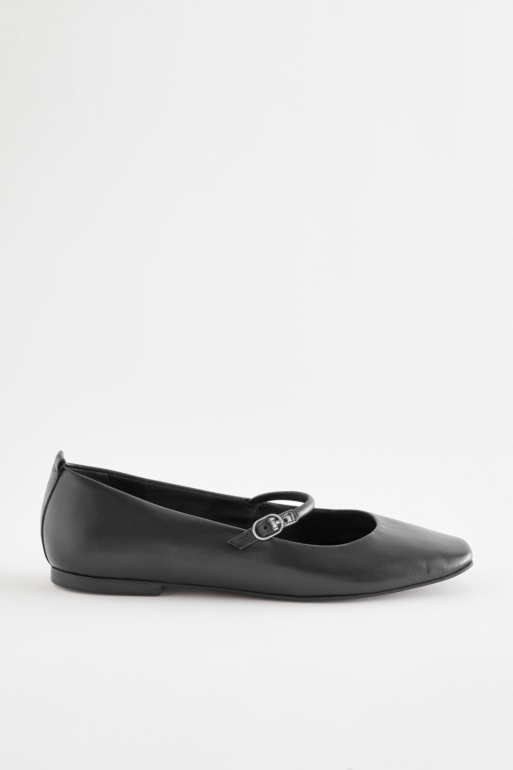 Next Signature flache Mary-Jane-Schuhe aus Leder Ballerina (1-tlg)