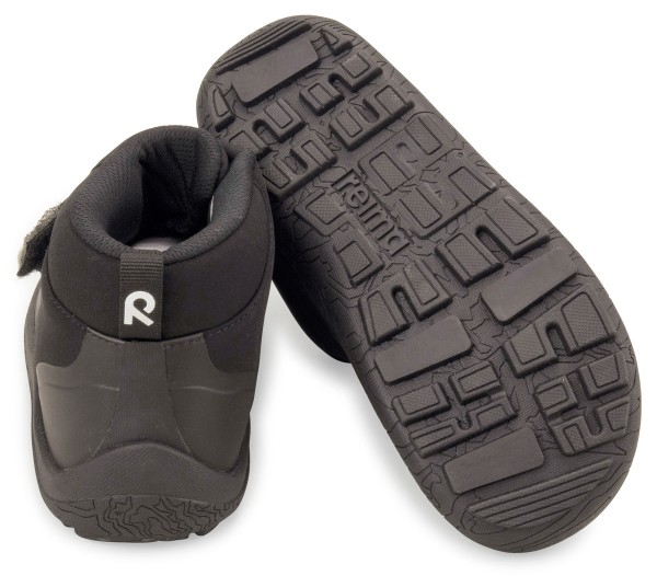 Reima ~ Hyppii Mid-Boot Klett + TEX vegan ~ Black