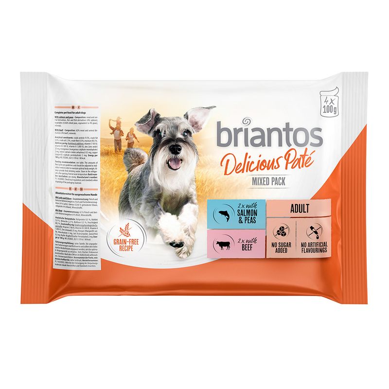 Probierpaket Briantos Frischebeutel 4 x 100 g