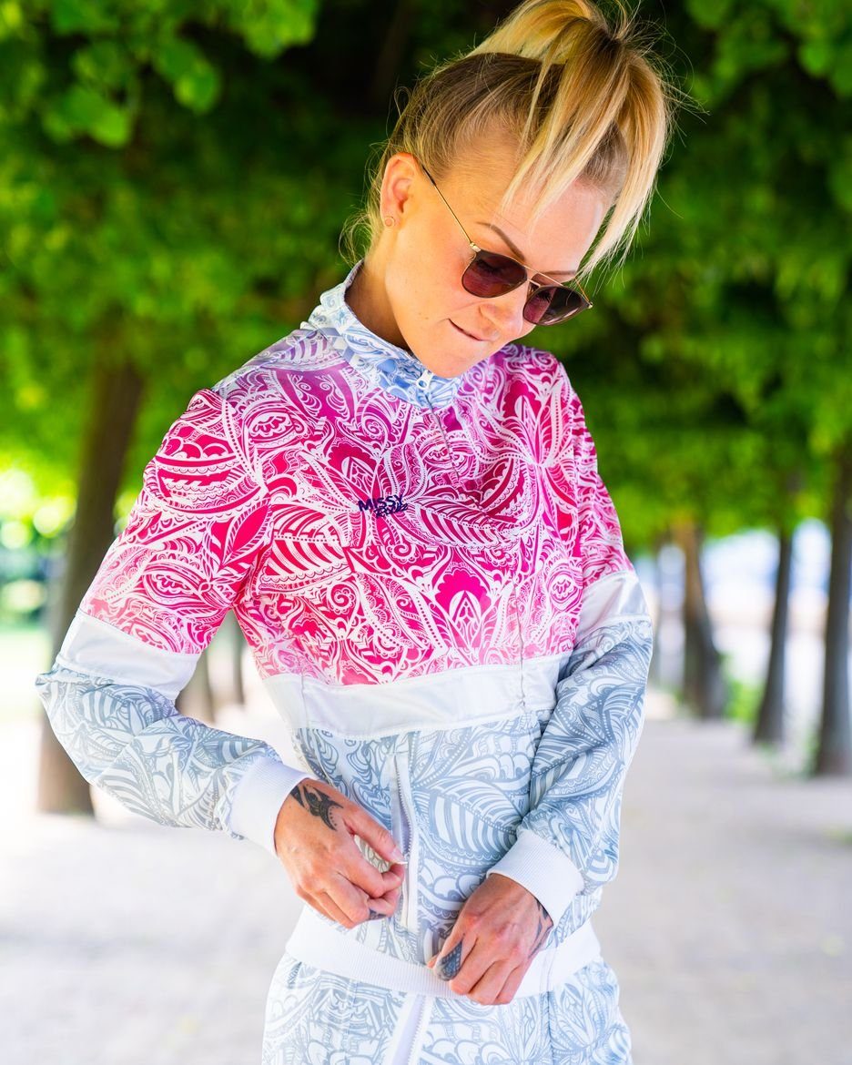 Missy Rockz Trainingsjacke WONDERFUL LOTUS Jacket grey / purple