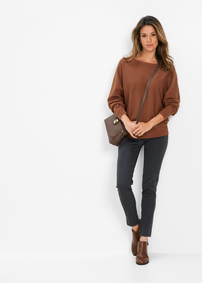 Pullover mit Fledermausärmeln