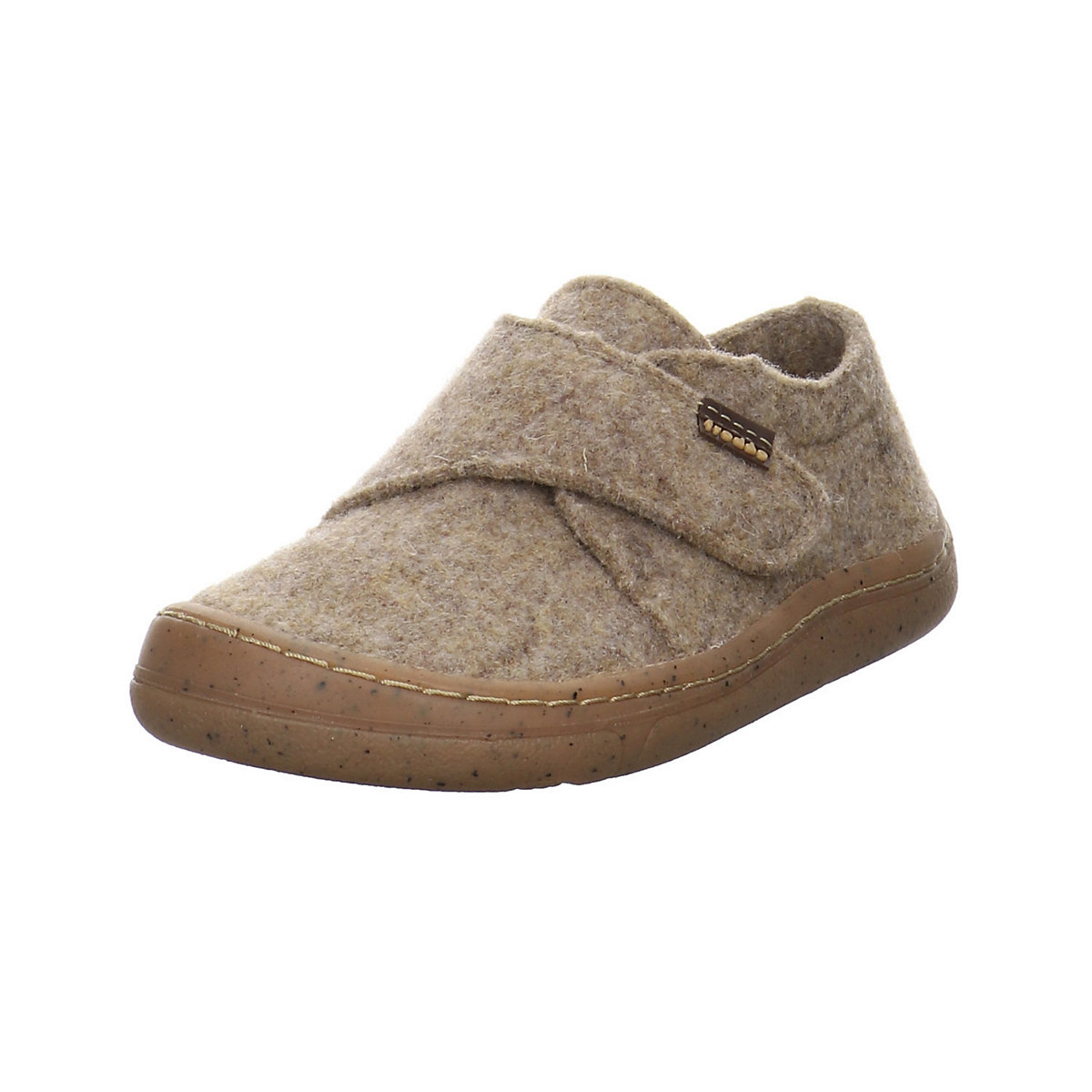 Jungen Hausschuhe Wooly Barefoot Hausschuh Kinderschuhe Textil uni Hausschuhe