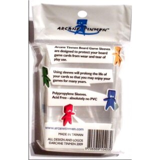 Board Game Sleeves Medium transparent (100 Stk.)