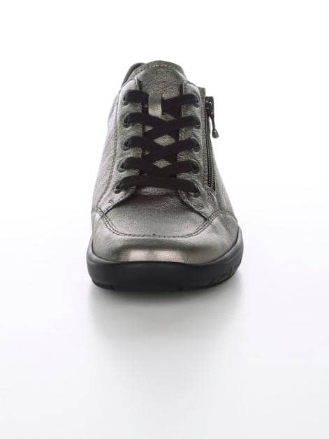 Schnürschuh mit zusätzlichem Reißverschluss