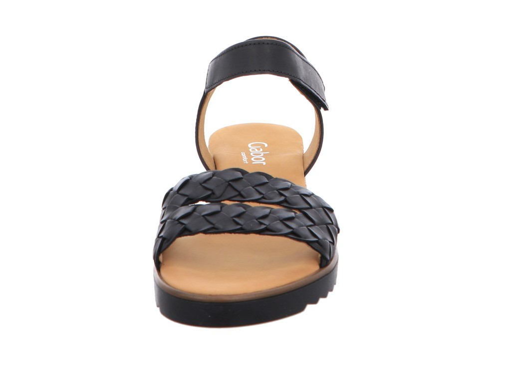 GABOR Klassische Sandalen schwarz