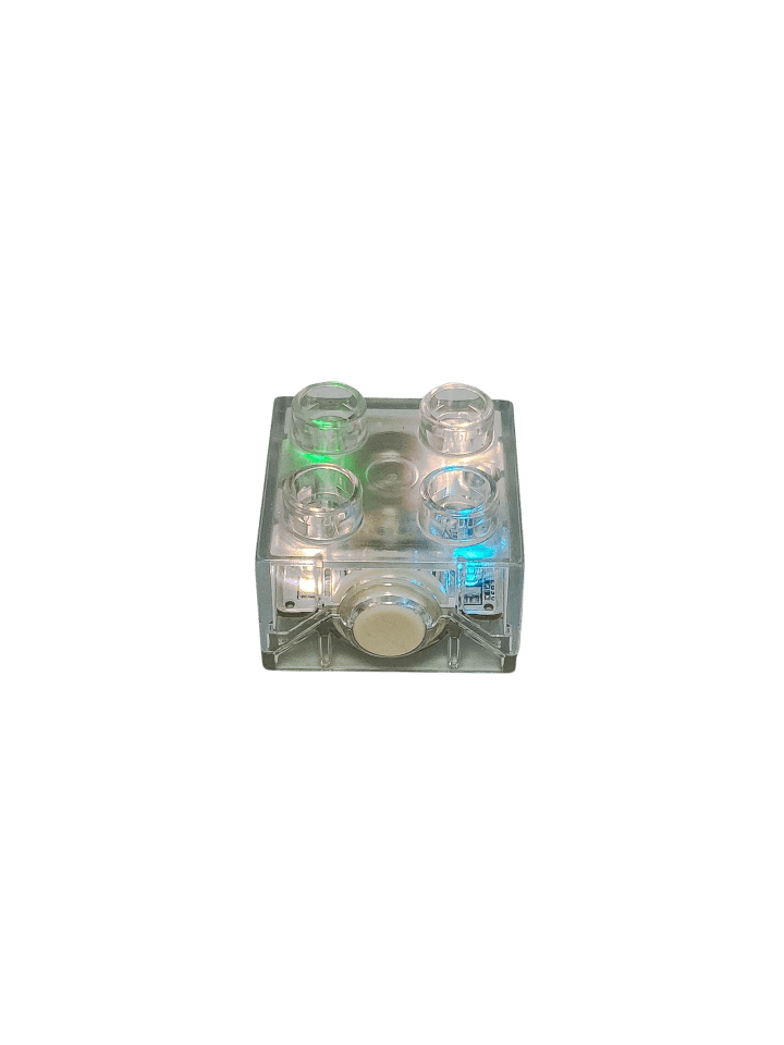 LEGO DUPLO® 2x2 Lichtstein Farbwechsel 10933 1x Teile - ab 18 Monaten in transparent günstig kaufen Anzahl: 1 Stück