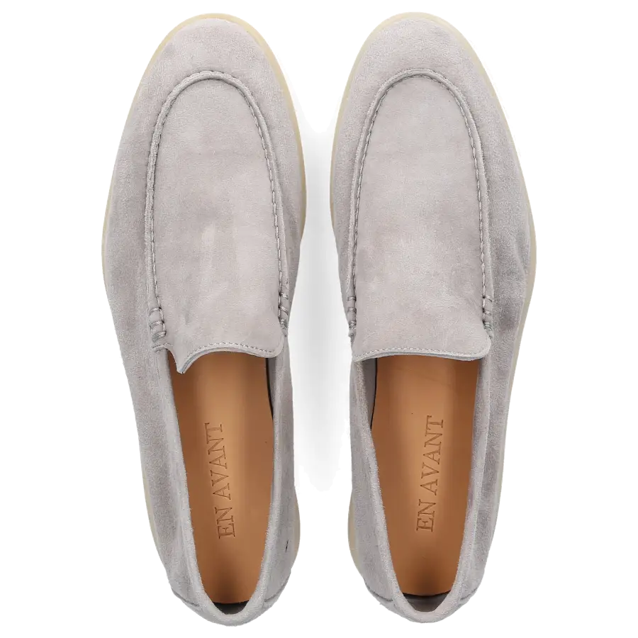EN AVANT - Loafer 538 Veloursleder - grau