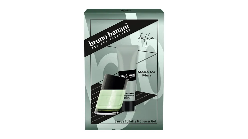 bruno banani Made for Men Eau de Toilette + Duschgel Geschenkpackung