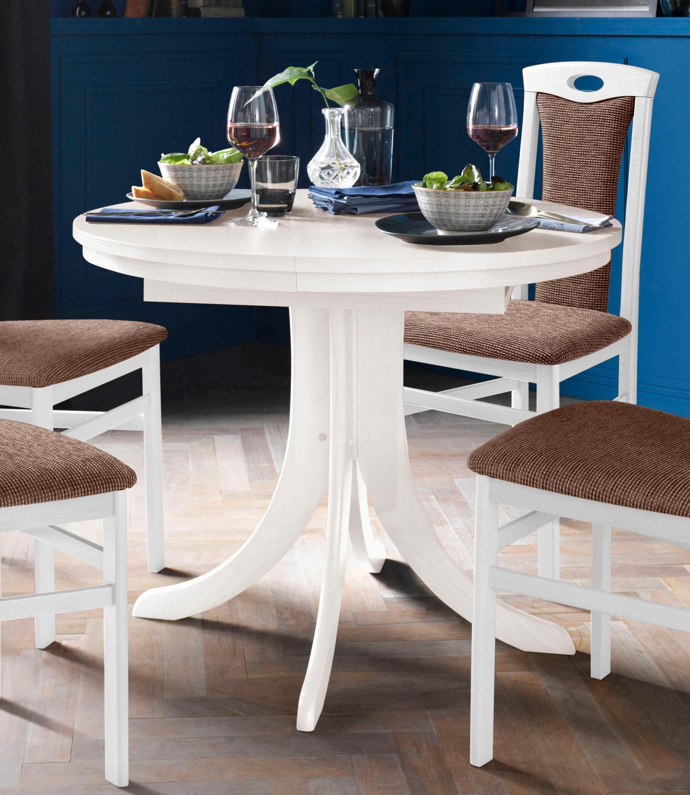 Home affaire Esstisch Rom, ausziehbar auf 125 cm