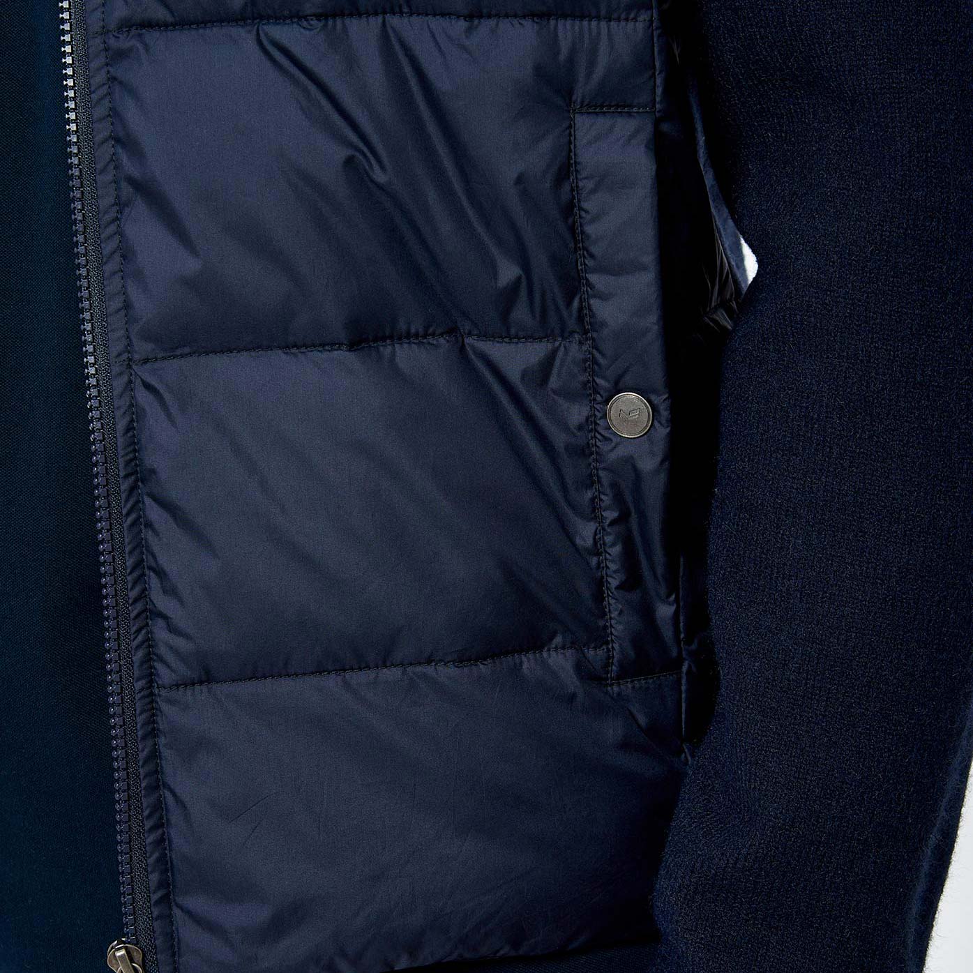 NUZIO  Gilet bleu Homme