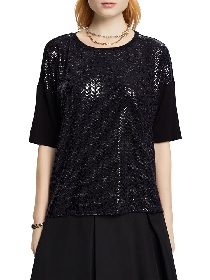 ESPRIT Shirt in Schwarz günstig kaufen