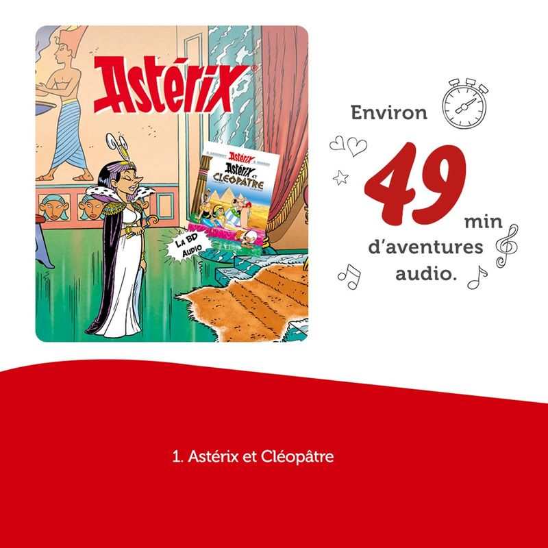 Figurine Tonie Astérix et Cléopâtre Tonies