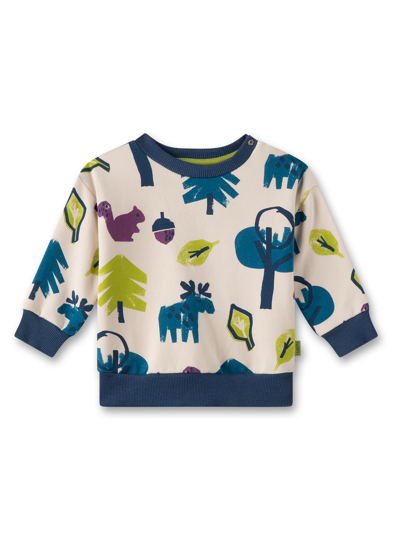 Jungen-Sweatshirt Beige