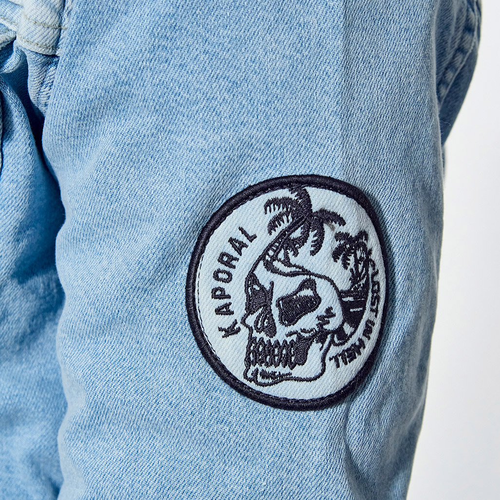 ARWAR  Veste en jean régular bleu clair Homme fantaisie