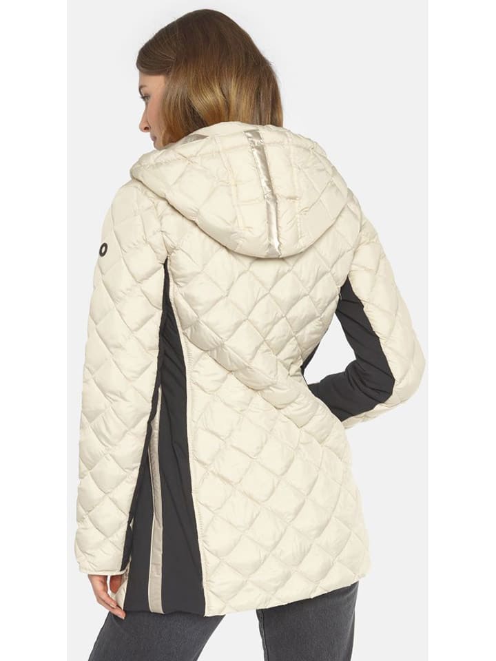 Fuchs Schmitt Steppjacke in Creme/ Schwarz günstig kaufen