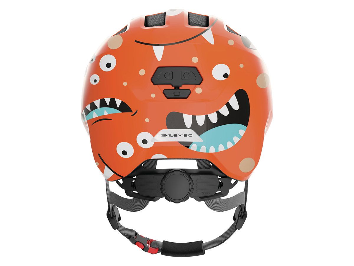 Abus Smiley 3.0 Orange Monster Kinderfahrradhelm