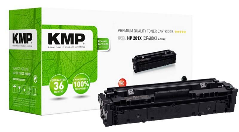 Kompatible KMP HP 201X Tonerkartusche CF400A Schwarz