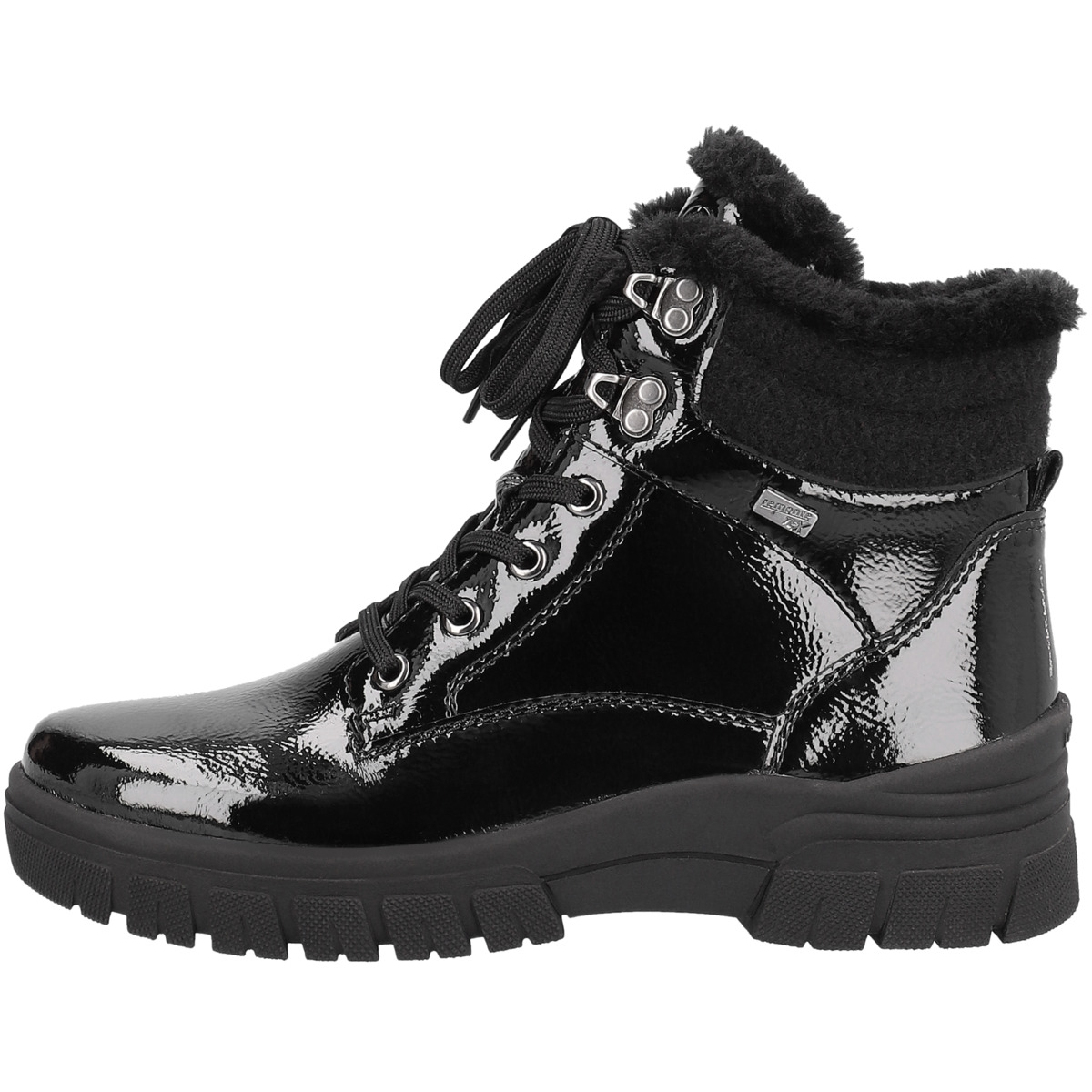 Remonte D0E71 Schnürboots schwarz