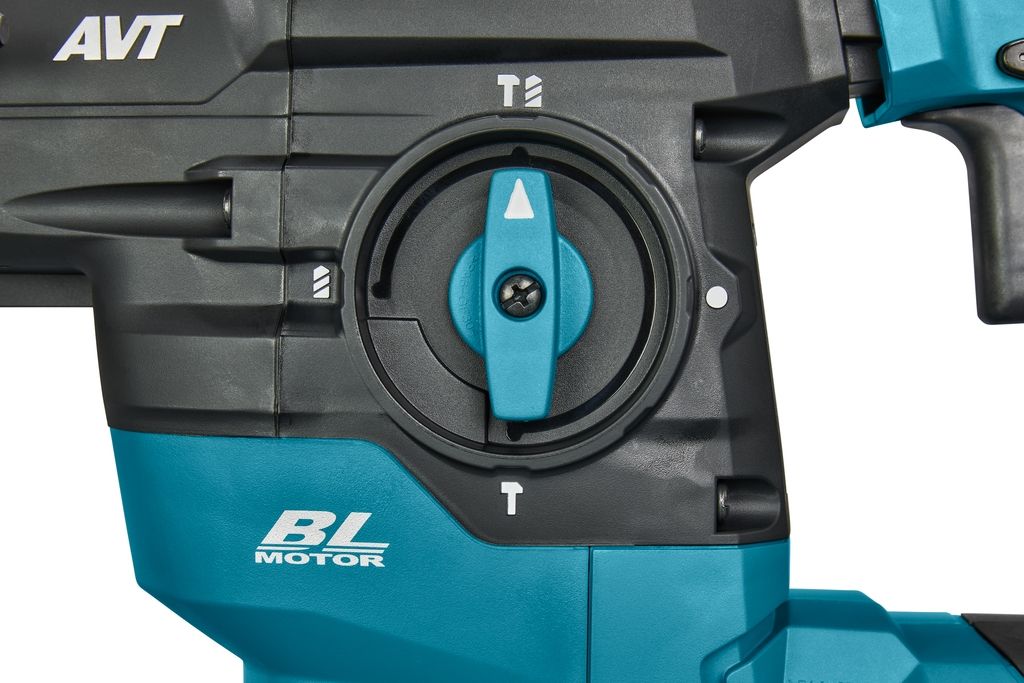 Makita HR009GM202 Kombihammer SDS-Plus mit Staubabsaugung, 40 V Max, 4,0 Ah Li-Ion-Akku