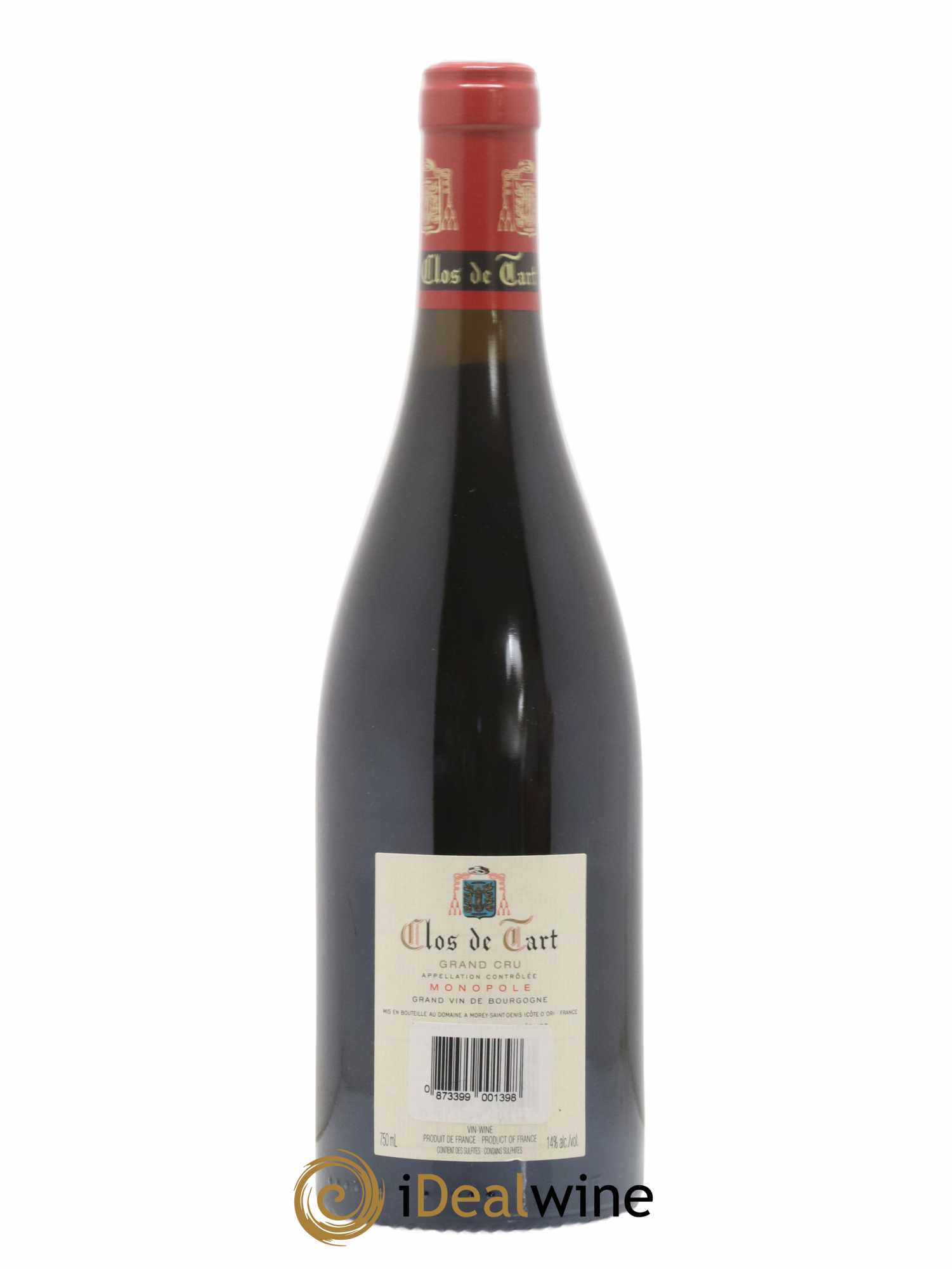 Clos de Tart Grand Cru Mommessin  2009 - Lot de 1 Bouteille